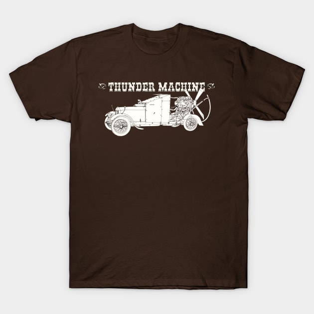 Thunder Machine T-Shirt by bigbot